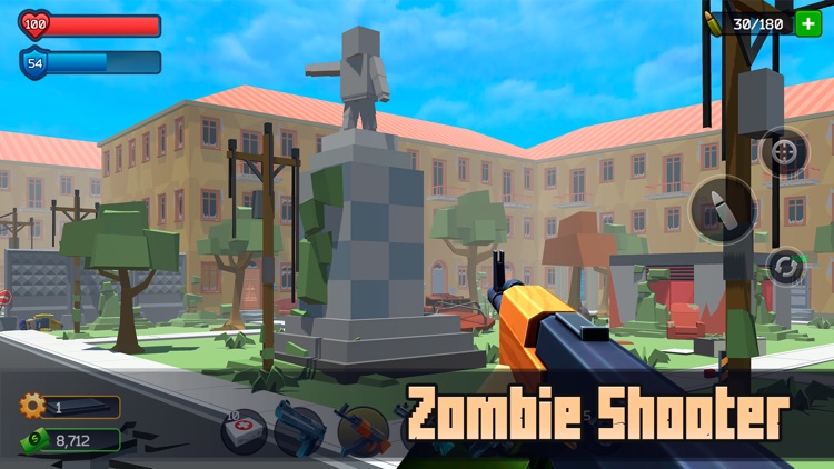 Pixel Combat: Zombie Games 3-D screenshot-4