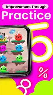 monster math : kids fun games iphone screenshot 3