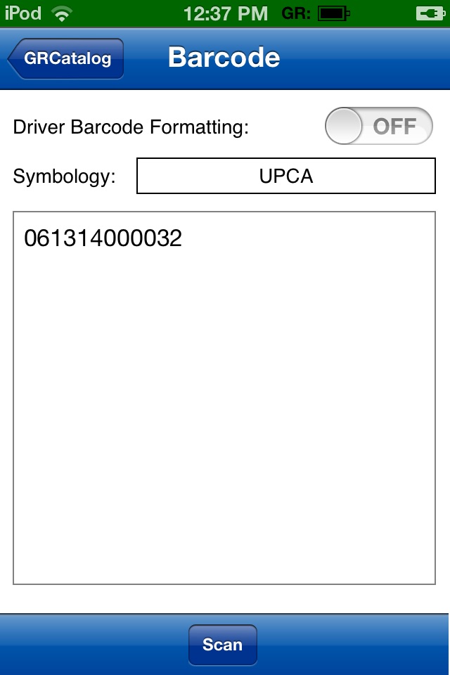 GRCatalog screenshot 2