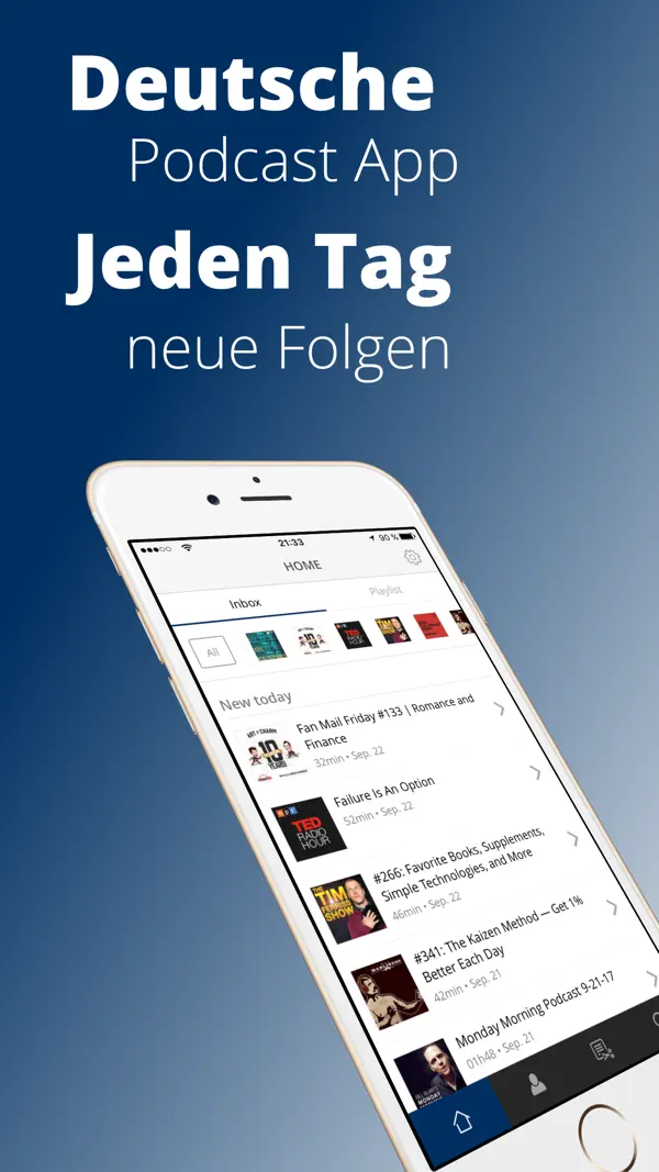 Procast Podcast App - Podcasts Screenshot 1