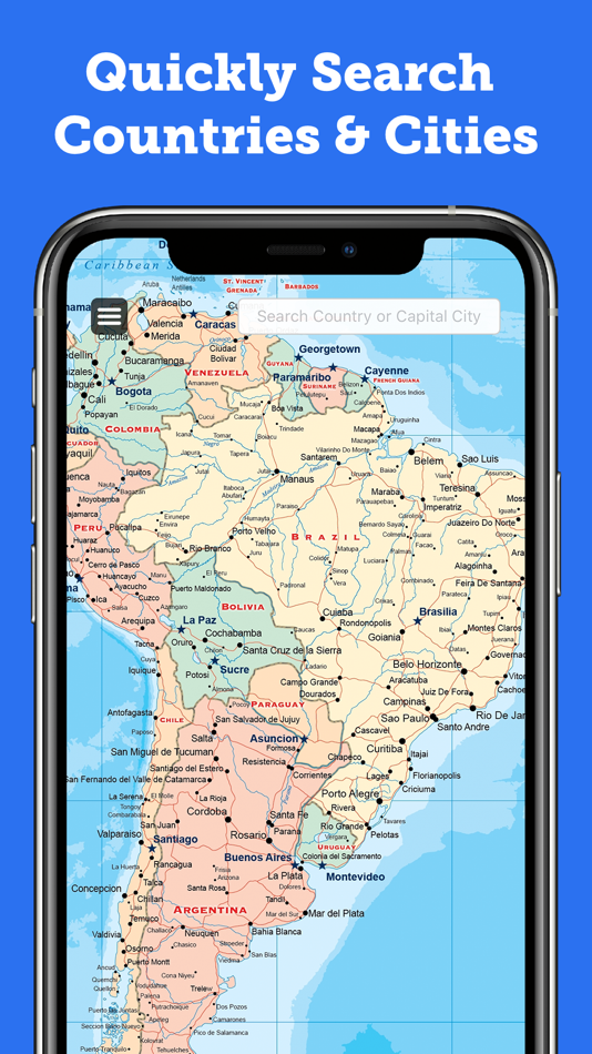 #1. World Map Pro Edition (iOS) โดย: Appventions