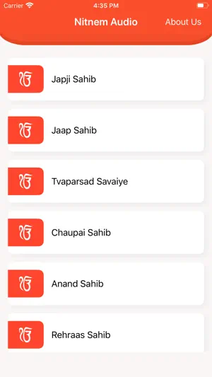 Nitnem Audio screenshot 2