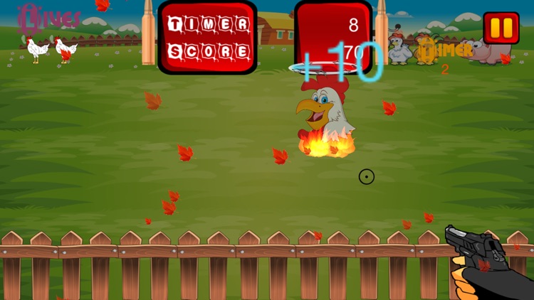 Run Chicken Run: Shooting Game