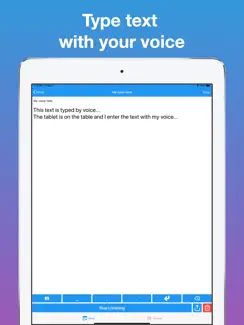Speech to Text: Voice memos iPad image 1