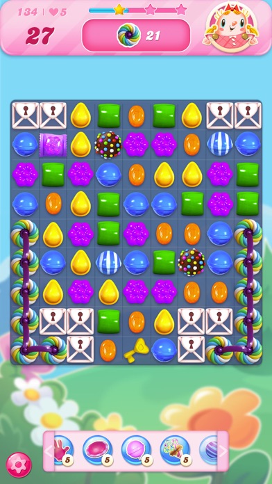 screenshot of Candy Crush Saga 7