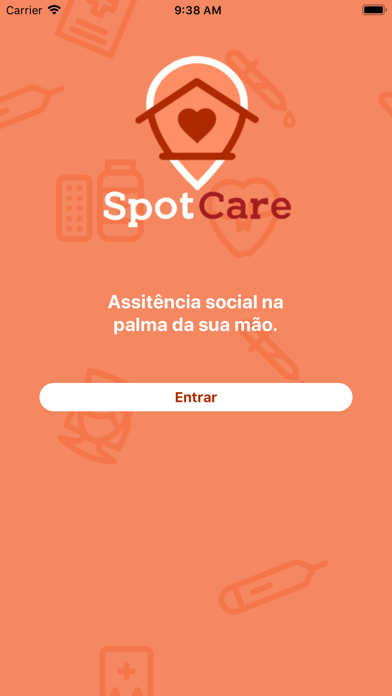 SpotCare app screenshot