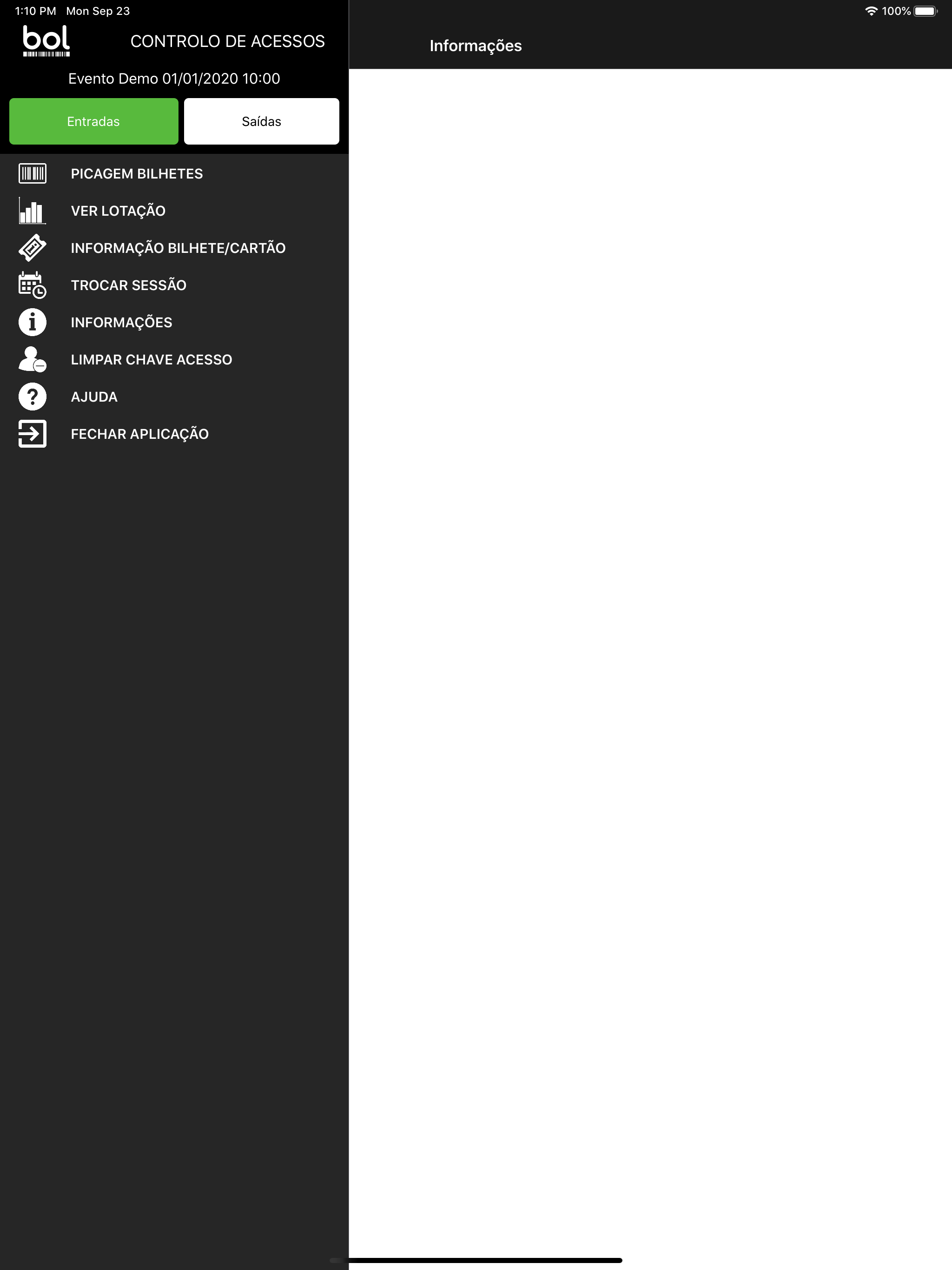 Controlo de Acessos BOL screenshot 7