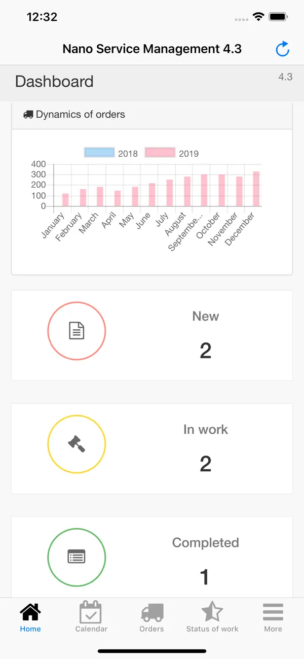 Screenshot #1 pour Nano Service Management