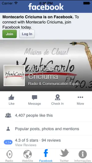 Rádio Montecarlo FM Criciúma screenshot 2
