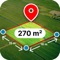 GPS Field Area Measure A GPS map is a tool to measure any area or location with a single touch on the map