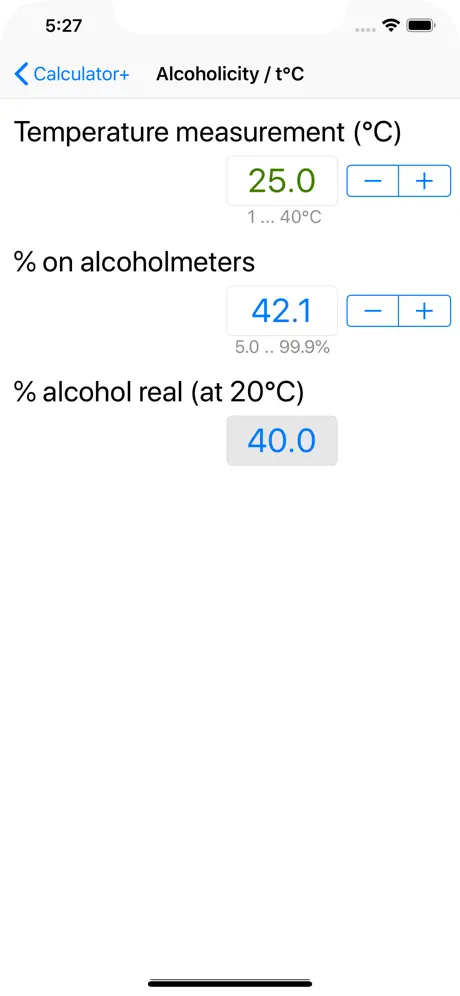 Alcohol Calculator +
