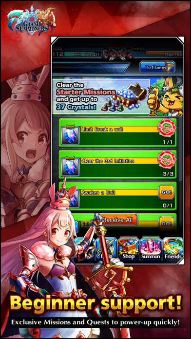 Grand Summoners - Anime RPG Screenshot