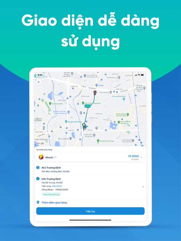Screenshot #5 pour HeyU: Giao hàng thần tốc