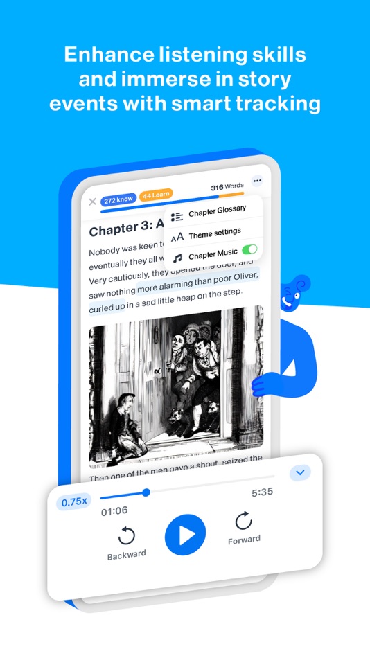 #4. Learn English Easily - iStoria (iOS) Με: Learn English Easily - iStoria