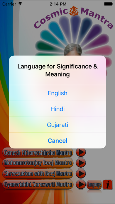 Screenshot #3 pour Cosmic Mantra