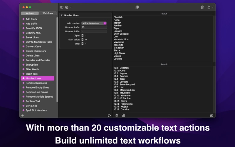Text Workflow: Clean your Text Screenshot 8 of 8