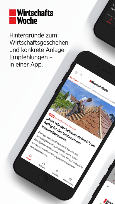 WirtschaftsWoche - Nachrichten Screenshot