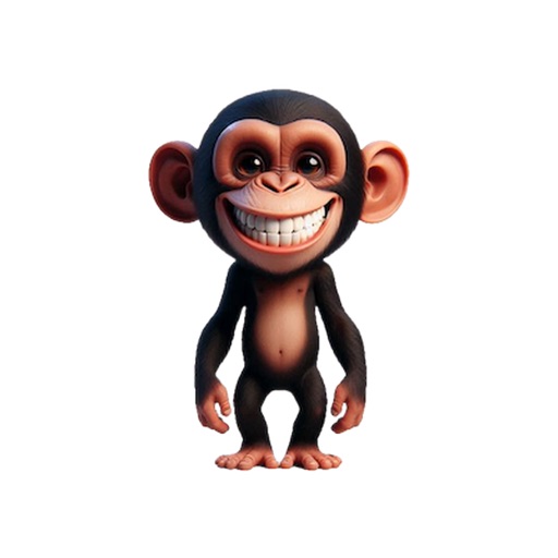 Happy Chimp Stickers icon