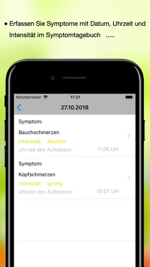 Screenshot von Ernährung Pro auf dem iPhone 6