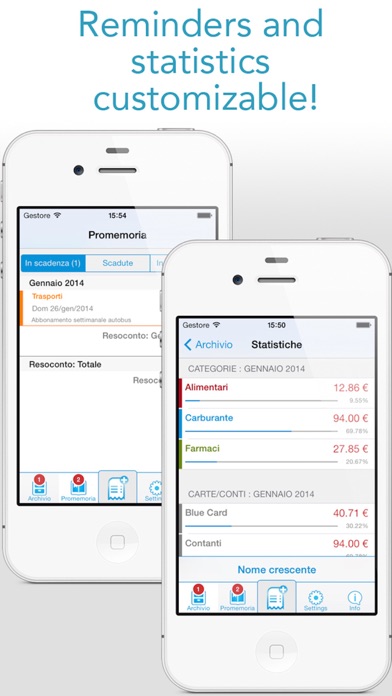 aBill - Management of receipts Screenshot