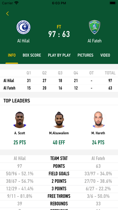 Saudi Basketball - SBF Screenshot