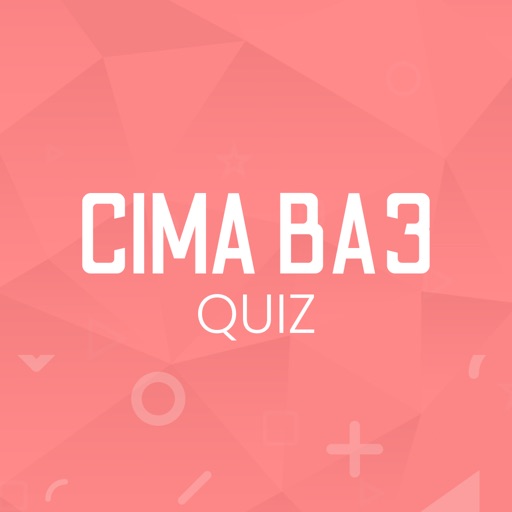 CIMA BA3 Quiz