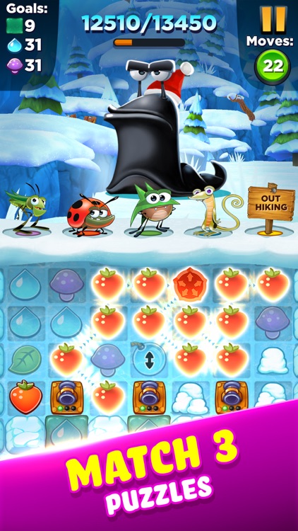 Best Fiends - Match 3 Puzzles screenshot-0