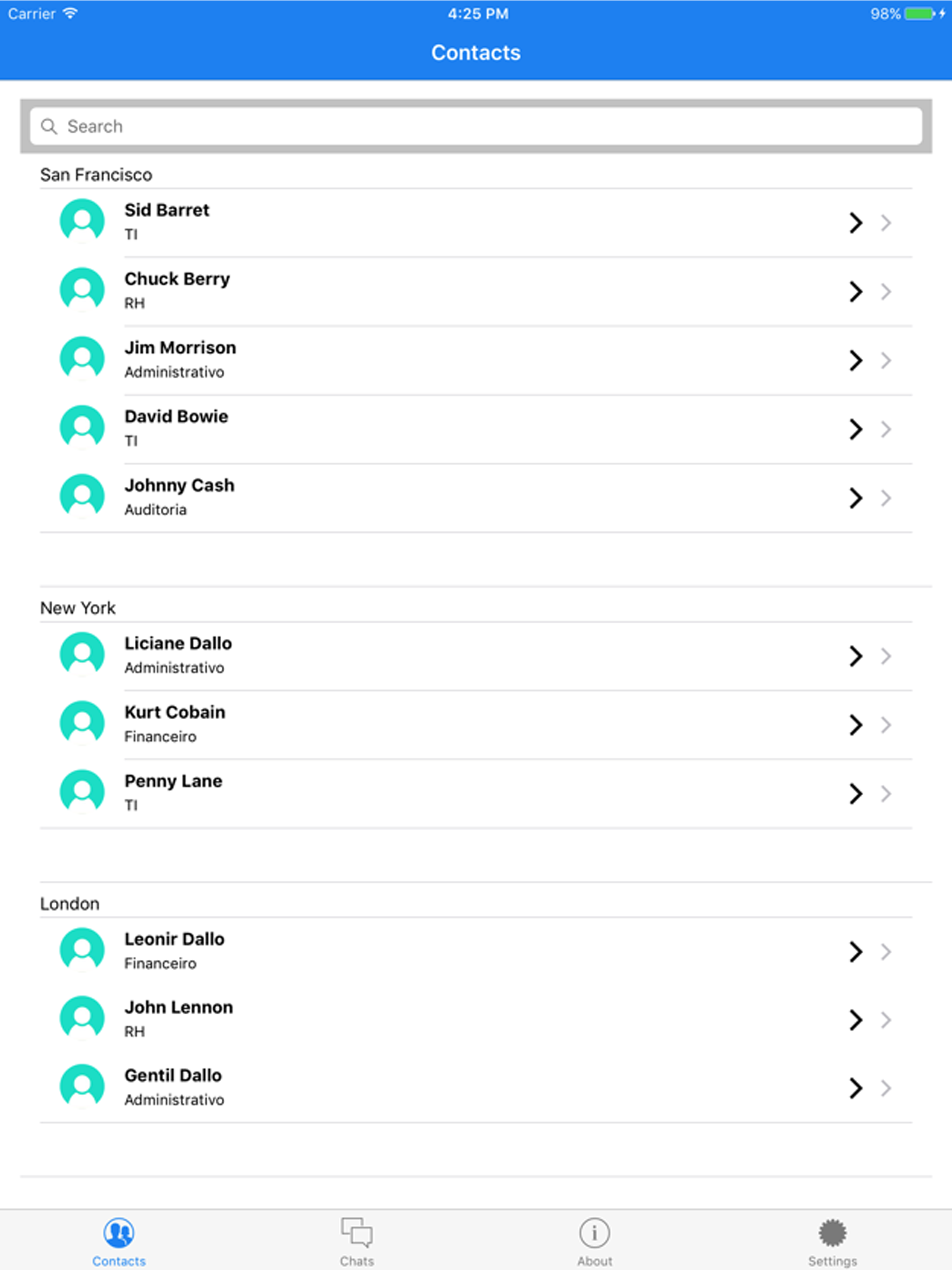 Chat Seguro