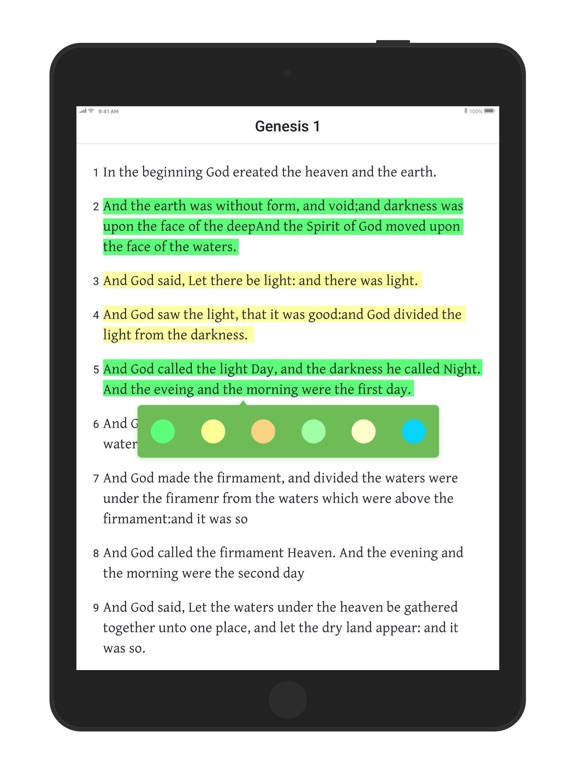 Screenshot #4 pour Bible - Daily Bible Verse KJV