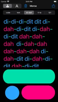 ITU Morse Codes iphone bilder 1