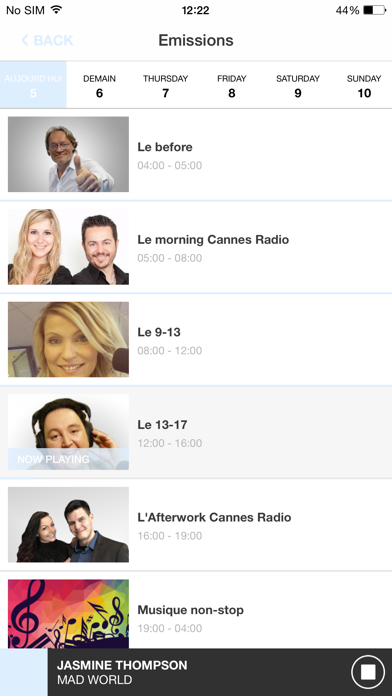 Screenshot #3 pour Cannes Radio