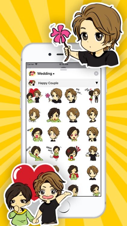 Wedding Sticker Emojis