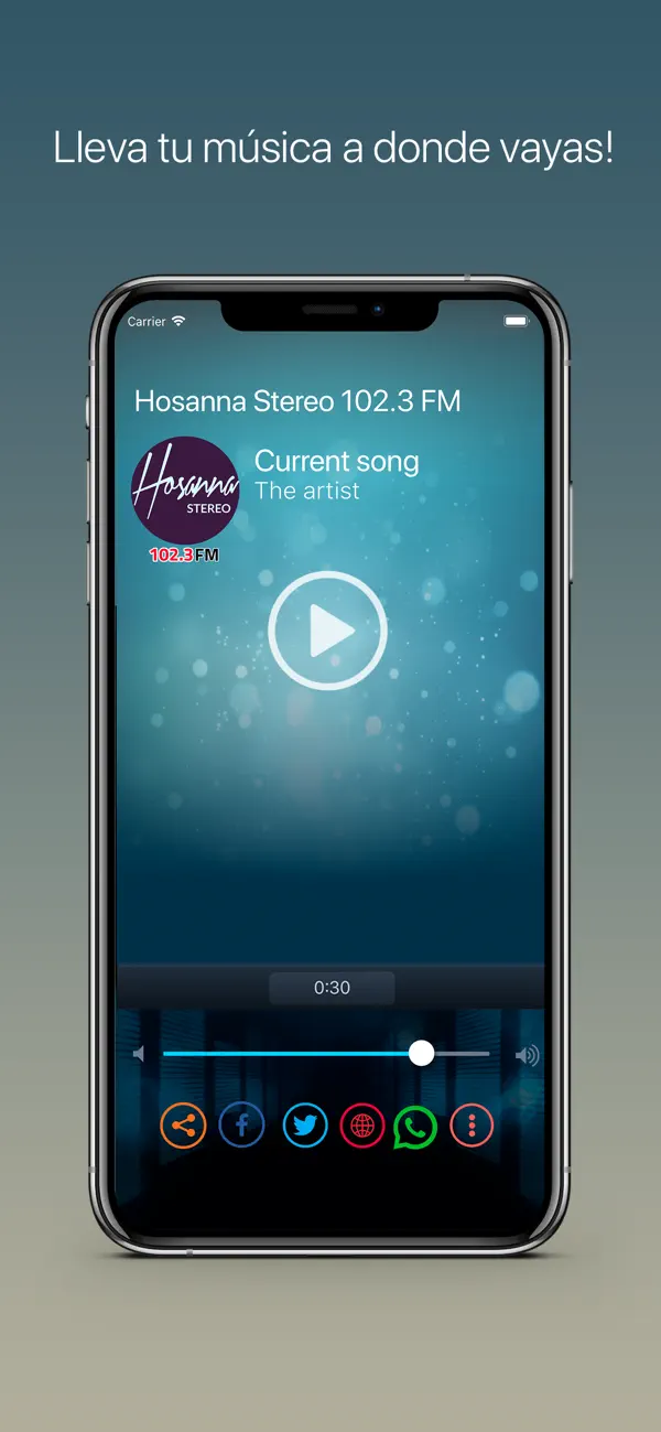 Screenshot #2 pour Hosanna Stereo 102.3 FM