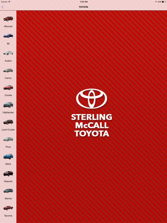 Group 1 Toyota SW Houston iPad screenshot 1 - Shopping app