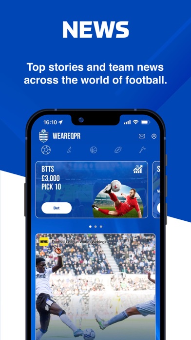 Screenshot 1 of We Are QPR - Live Scores App