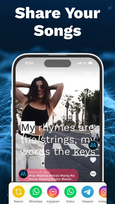 Ai Music - Rap Lyric Generator Screenshot