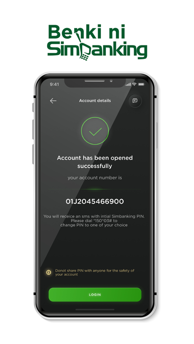 CRDB BANK SimBanking Screenshot