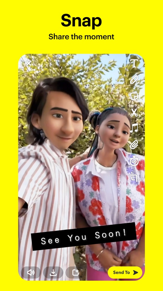 #1. Snapchat (iOS) Podle: Snap, Inc.