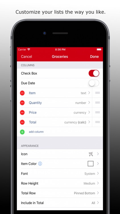 Infinity Lists screenshot-3
