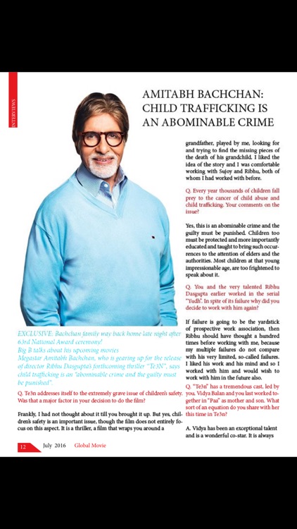 GLOBAL MOVIE MAGAZINE