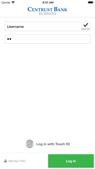 Centrust Bank Business Screenshot
