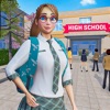 High School Girl Fun Life 3D icon