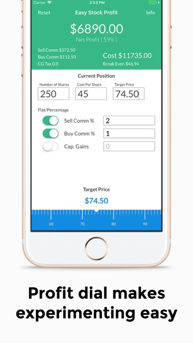 Screenshot #3 pour Easy Stock Profit Calculator