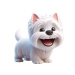 Download Happy Westie Stickers app