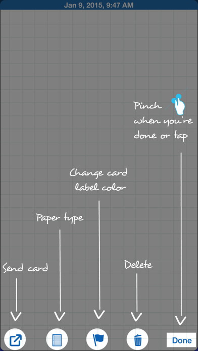 indxCards iPhone screenshot 5 - Productivity app