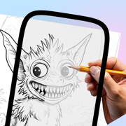 AR Drawing: Paint Trace Sketch