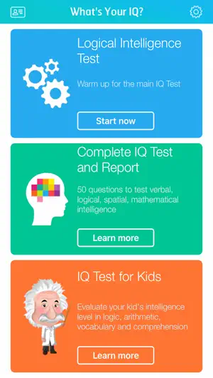 IQ Test: Calculate your IQ screenshot 1