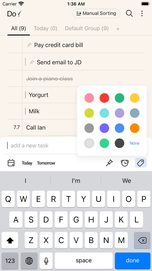 #4. Do! - Simple To Do List (iOS) بواسطة: SIMPLERION Co., Ltd