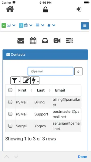 PSMailbox screenshot 2