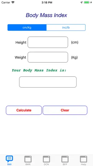 BMI,BMR and more screenshot 1